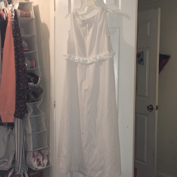 Women’s Medium Custom Made White Dress - Picture 2 of 3